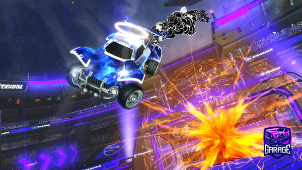 A Rocket League car design from roryscott24