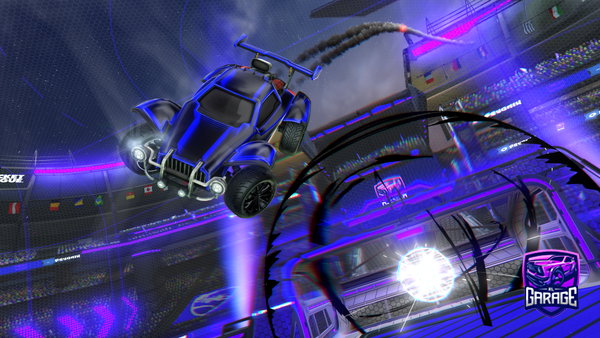 A Rocket League car design from XxjustelliotxX