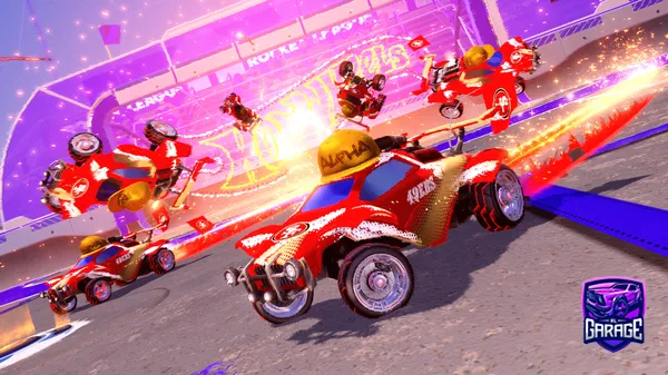 A Rocket League car design from WaddleDaBest