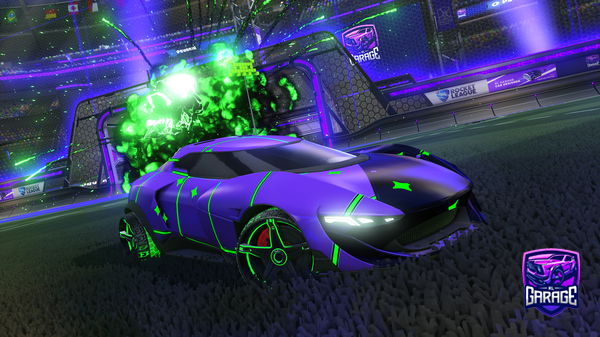 A Rocket League car design from Eskicii