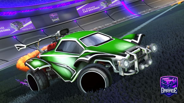 A Rocket League car design from Namesotdim2011