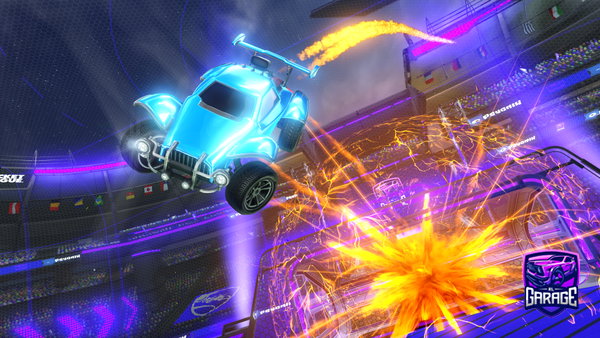A Rocket League car design from zoticnf