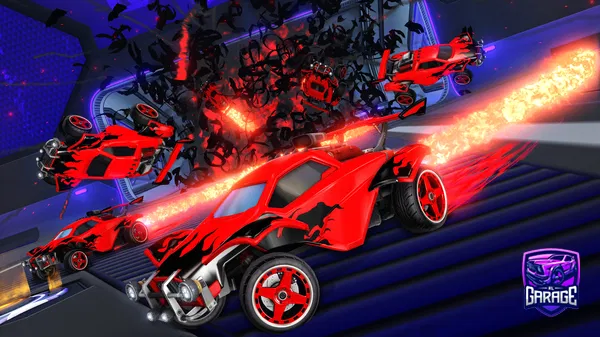 A Rocket League car design from Hippidydoo