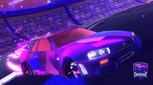 A Rocket League car design from Mark8