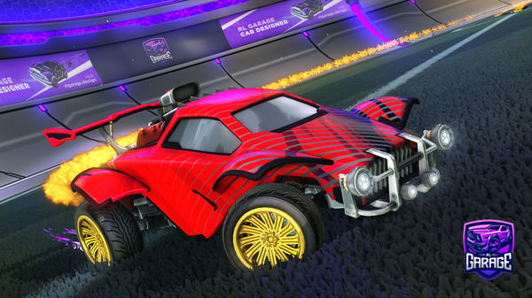 A Rocket League car design from AztexRL