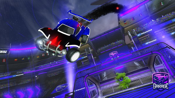 A Rocket League car design from BaZze_2000