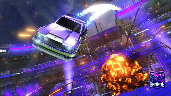 A Rocket League car design from Kirupihan27