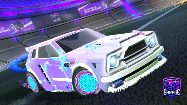 A Rocket League car design from bd4wg