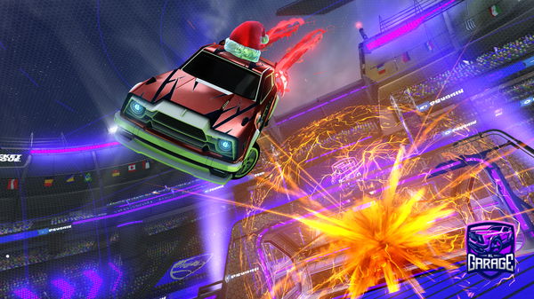 A Rocket League car design from erijaki