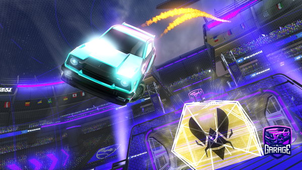 A Rocket League car design from sharkbite654