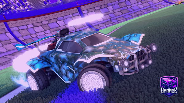 A Rocket League car design from VenaticTech8