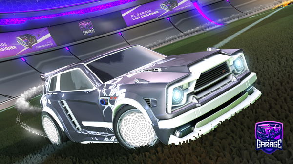 A Rocket League car design from Ninja89743