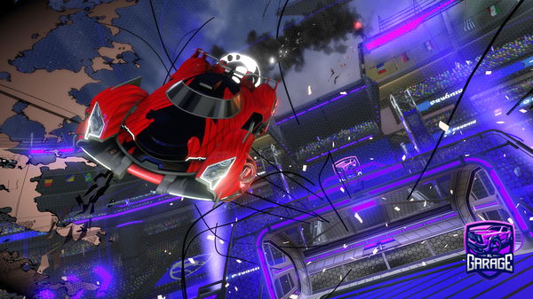 A Rocket League car design from DudDud