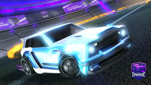 A Rocket League car design from hyperRLL
