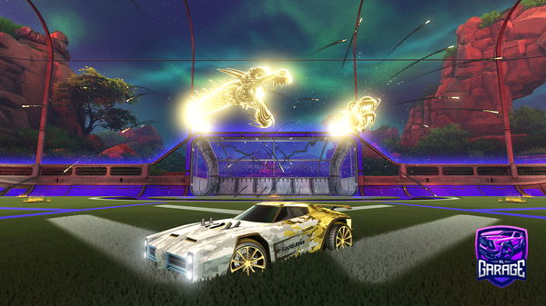 A Rocket League car design from SwinnyKing