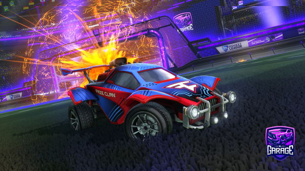 A Rocket League car design from Vice3890