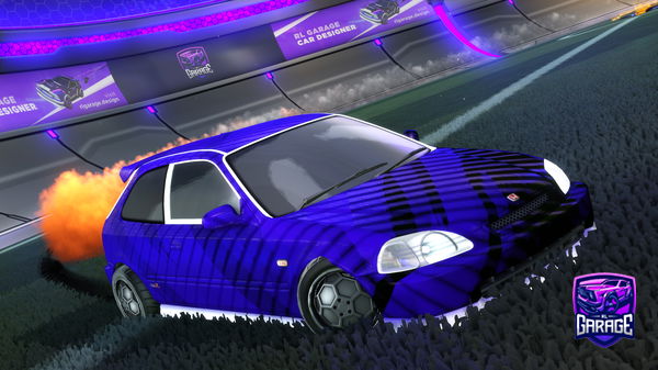 A Rocket League car design from Sx701R