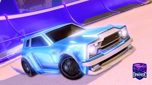 A Rocket League car design from SOLID_Joshie