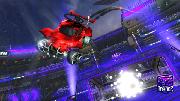 A Rocket League car design from MJK22711