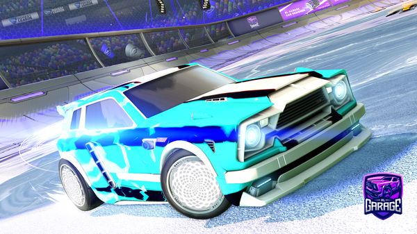 A Rocket League car design from cpt_ner0