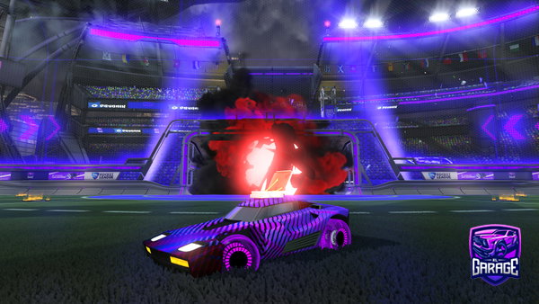 A Rocket League car design from JoeBod