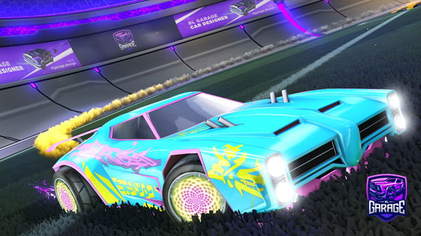 A Rocket League car design from shaquille_oatmeal34