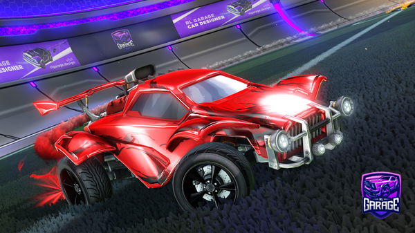 A Rocket League car design from MaikelTC