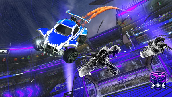 A Rocket League car design from Kompakte_Lachse