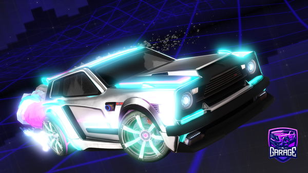 A Rocket League car design from CluelessXy