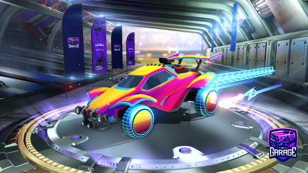 A Rocket League car design from Geo_RL