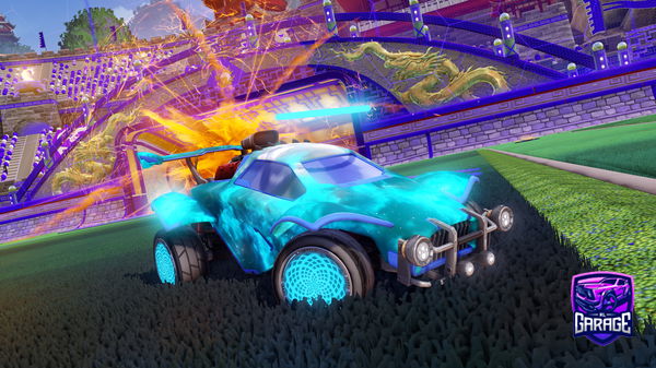 A Rocket League car design from Flkdjdkej