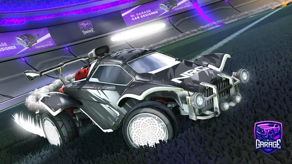 A Rocket League car design from PandaRLOnTT