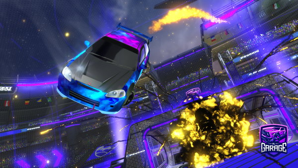 A Rocket League car design from Lizarxkid1197