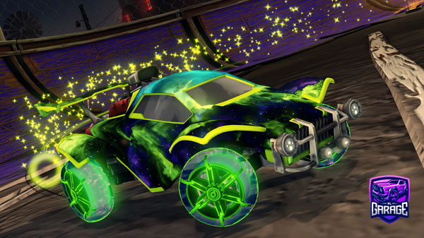 A Rocket League car design from LND_vuulg