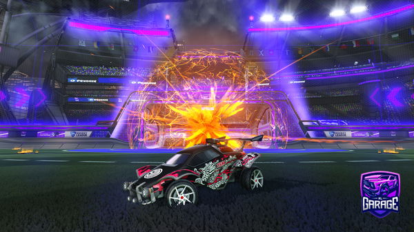 A Rocket League car design from Snow09