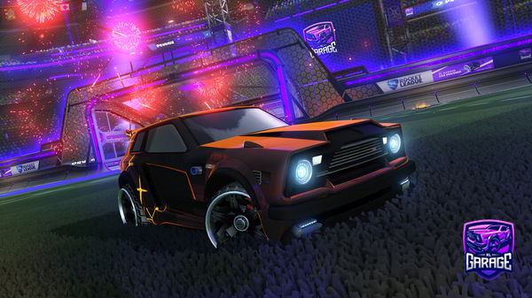 A Rocket League car design from ShirusP
