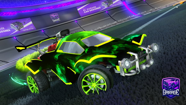 A Rocket League car design from Faze_ktro