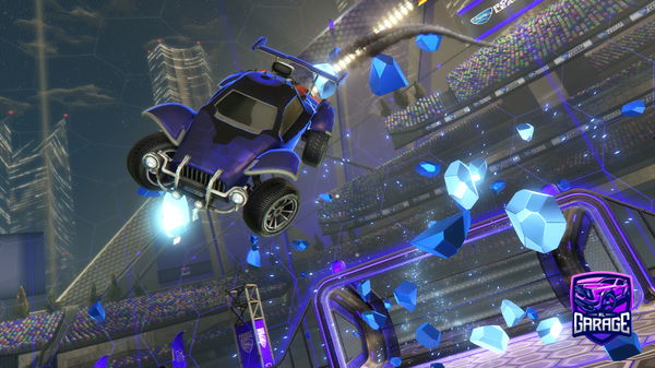 A Rocket League car design from 12z