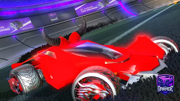 A Rocket League car design from dangerduck