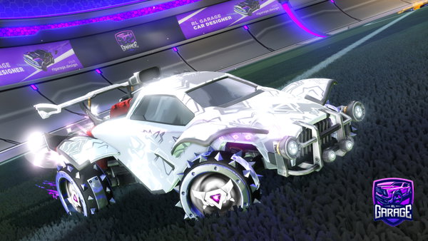 A Rocket League car design from DewenDavidDangerttv