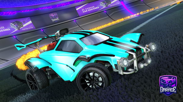 A Rocket League car design from NetfishHun