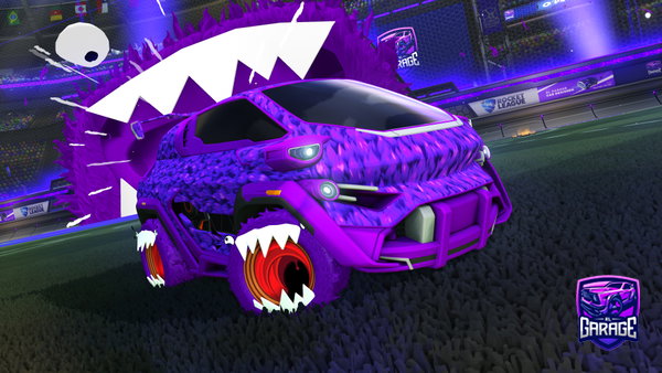 A Rocket League car design from Wheezy__