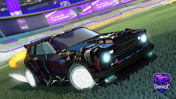 A Rocket League car design from Electroxical