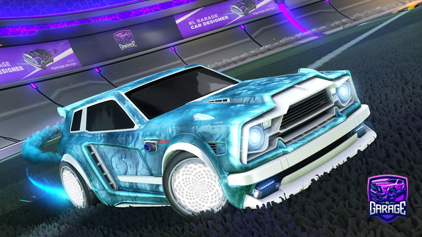 A Rocket League car design from BtoXXX