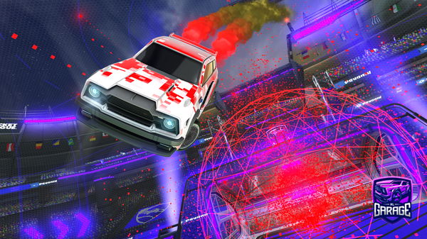 A Rocket League car design from Superketchup123