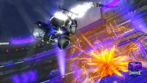 A Rocket League car design from Japebbli