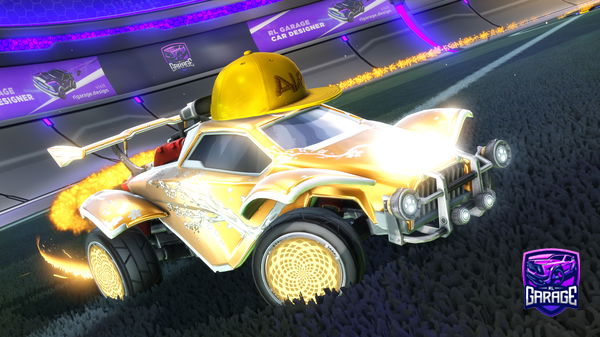 A Rocket League car design from zDisFran