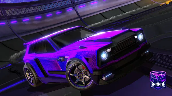 A Rocket League car design from Rodridark56