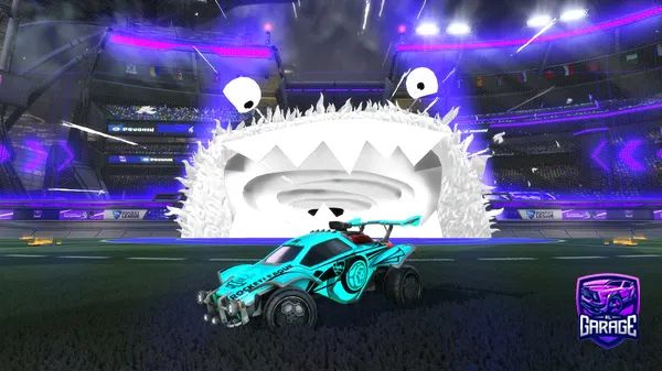 A Rocket League car design from DrAg0N75