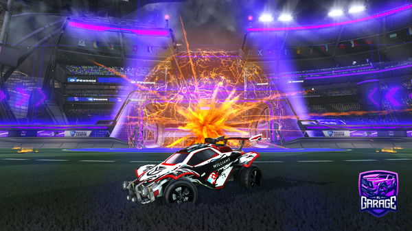 A Rocket League car design from roogwitadoog